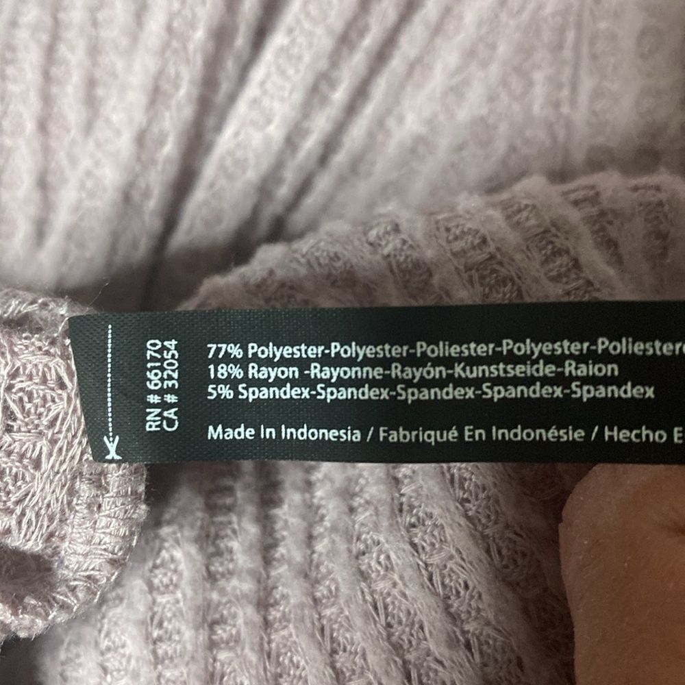 OUT FROM UNDER Waffle Thermal URBAN OUTFITTERS Casual Top - Picture 2 of 7